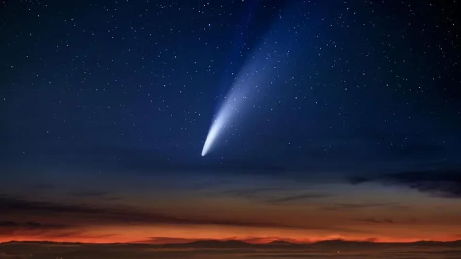 El Cometa del Siglo será visible desde Argentina. Foto: NA.