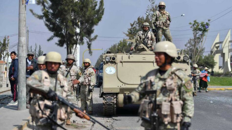 Ejército peruano. Foto: EFE