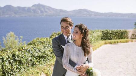 Rafael Nadal y Xisca Perelló. Foto: NA.