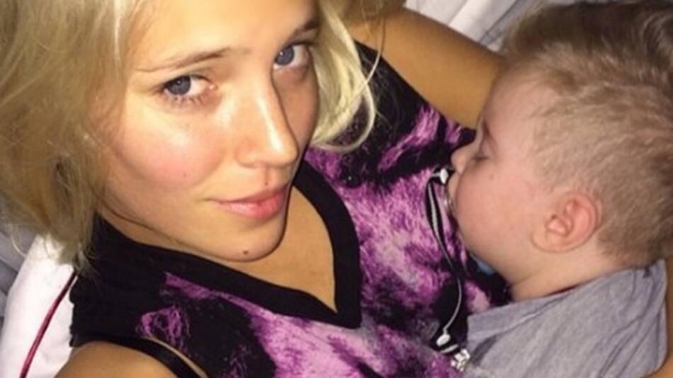 Luisana Lopilato y su hijo (Instagram)