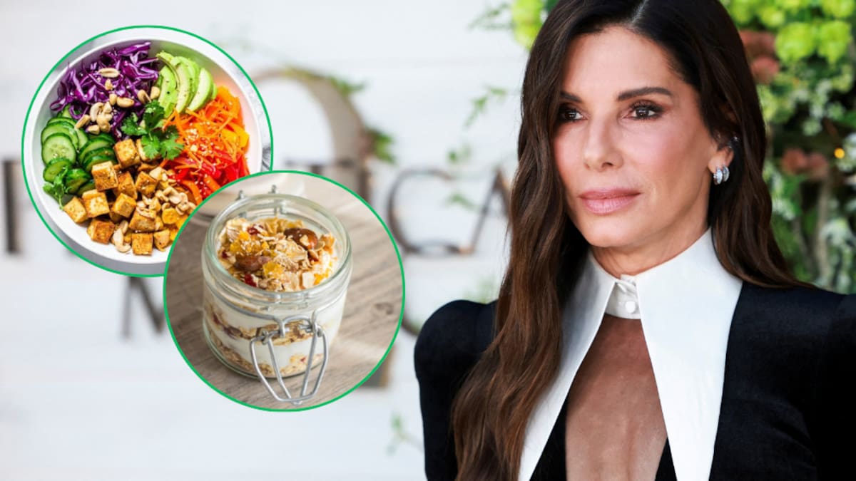 Sandra Bullock habló sobre sus hábitos alimenticios durante una entrevista en el podcast Good Hang with Amy Poehler.