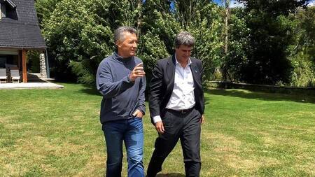 Macri y Prat Gay