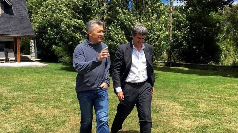 Macri y Prat Gay