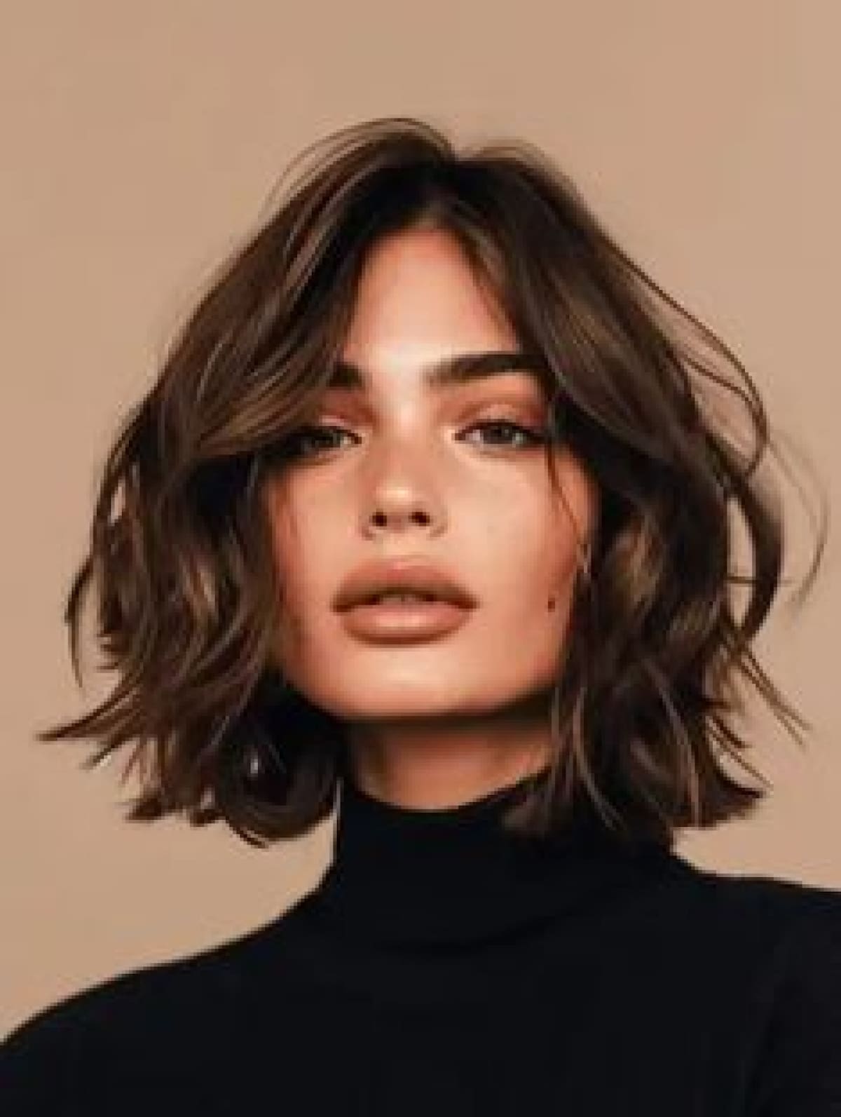 Corte de pelo que aporta volumen para cabellos finos. Foto PINTEREST