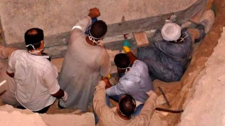 Alejandro Magno, tumba, sarcófago hallado, Egipto