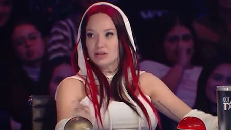 La Joaqui se enojó con el trato de sus compañeros hacia el público. Foto: captura de pantalla.