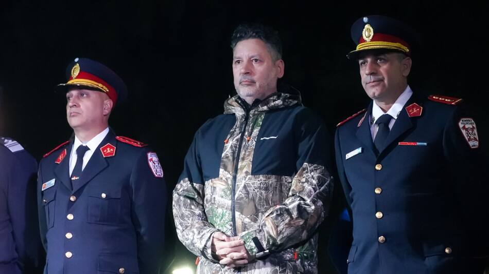 Merlo celebró el Día del Bombero Voluntario