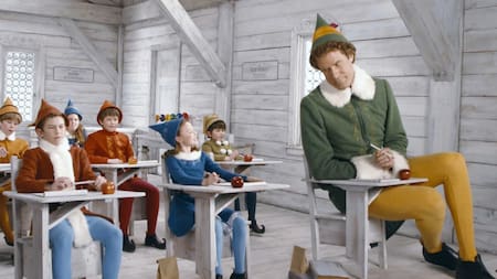 "Elf", película navideña.