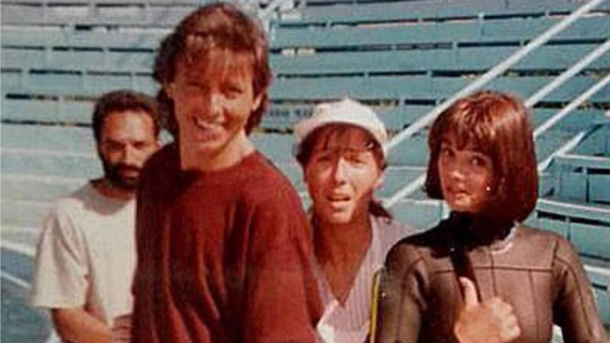 Gustavo Bermúdez y Araceli González en "Nano".