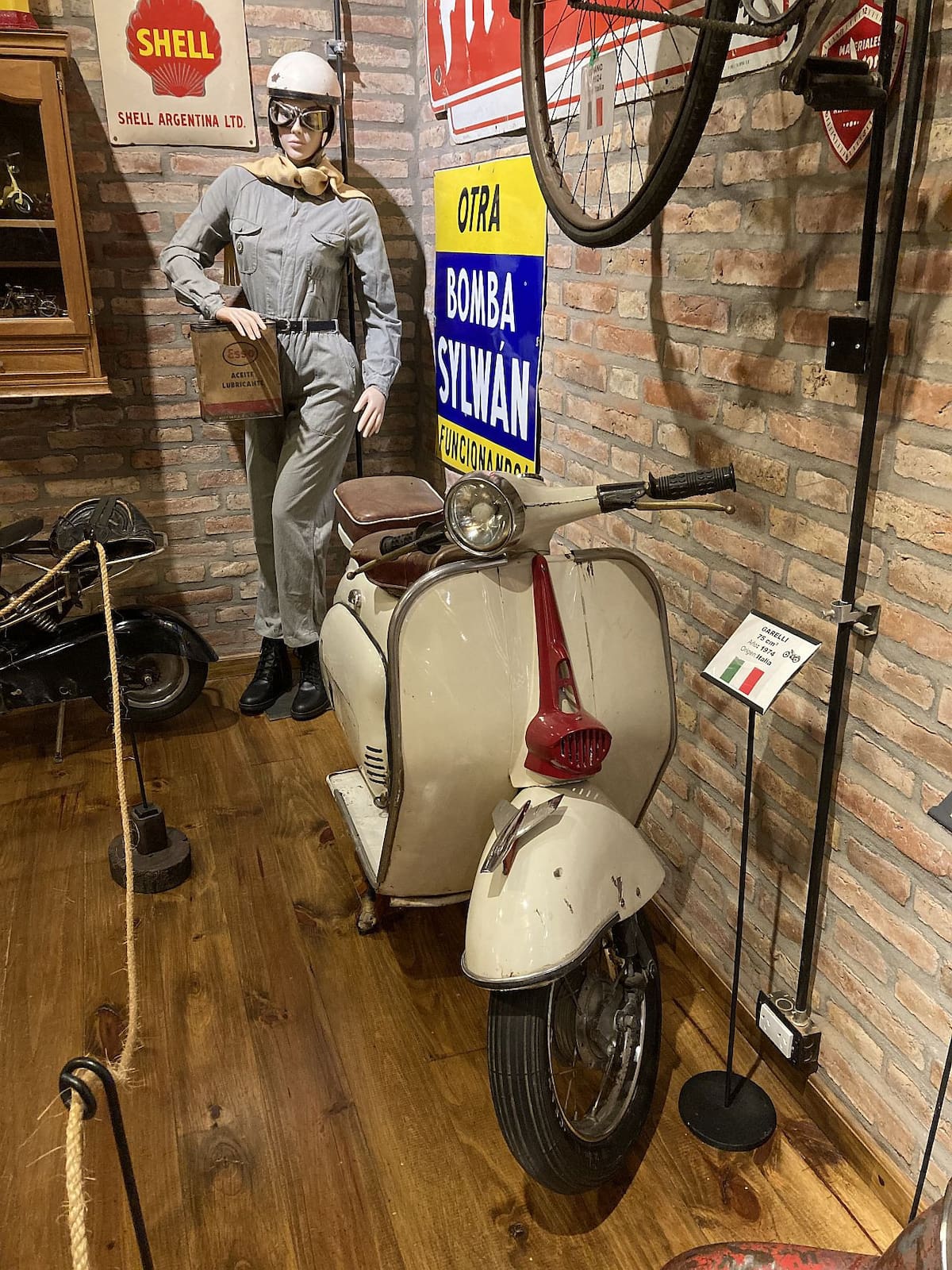 Museo de motos y bicicletas. en La Cumbre, Córdoba. Foto: Pato Daniele