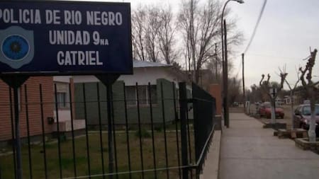 Comisaría de Catriel, en el departamento de General Roca, Río Negro