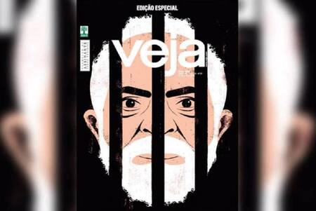 Tapa de Veja . Lula da Silva