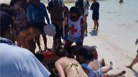 Un argentino murió en playas mexicanas. Foto NA.