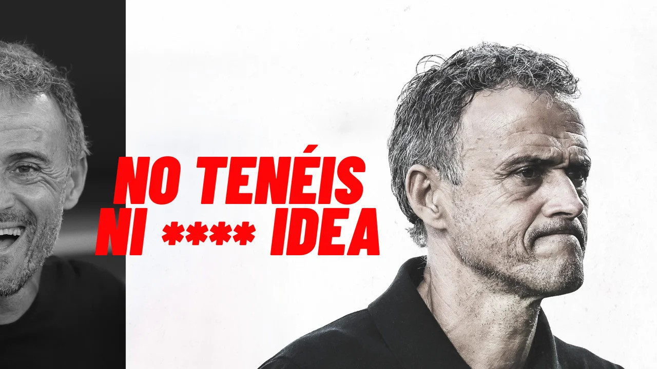 No tenés ni **** idea, el documental de Luis Enrique. Foto NA