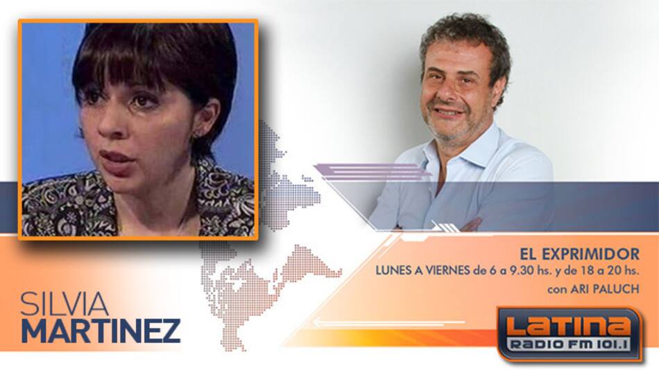 Silvia Martínez en Radio Latina