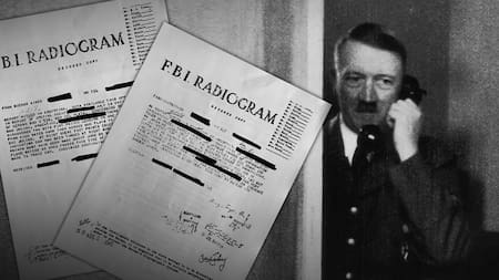 Documentos desclasificados del FBI sobre Hitler en Argentina.