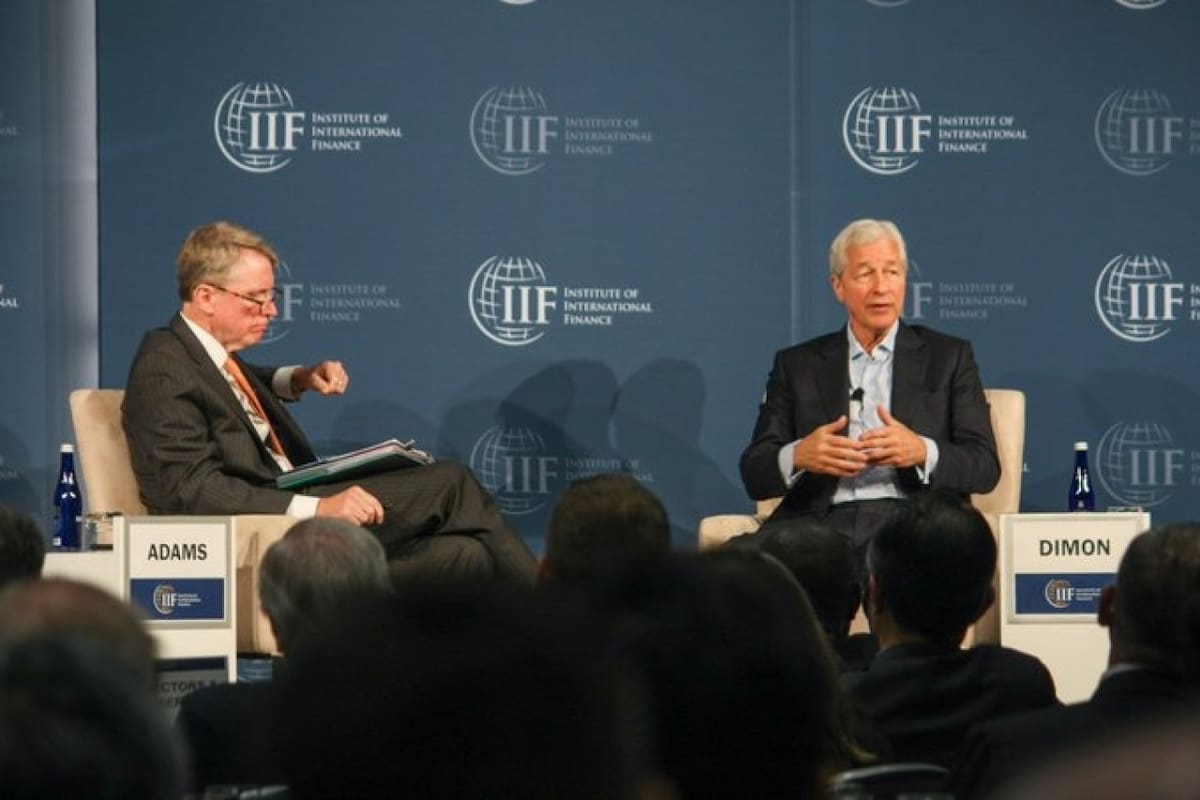 Jamie Dimon, CEO de JP Morgan Chase. Fuente: X