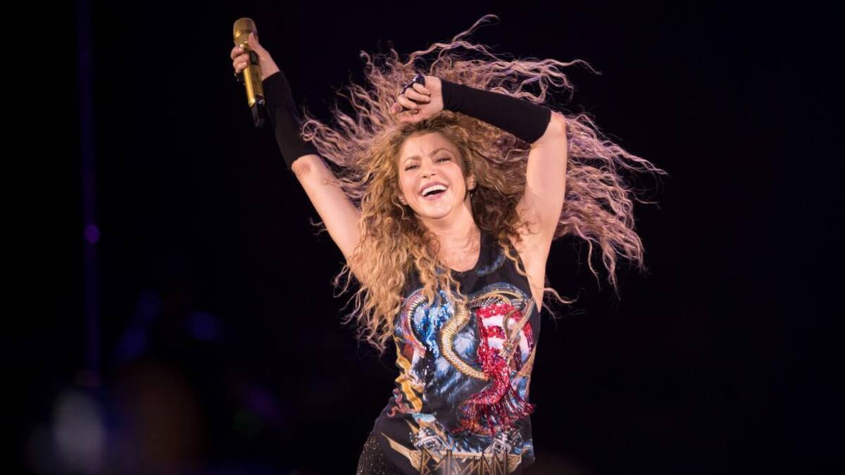 Shakira. Foto: NA.