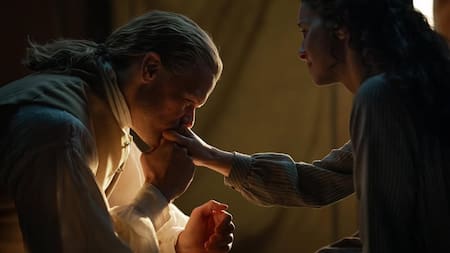 Nuevas imágenes de Outlander. Foto Instagram @outlanderonline