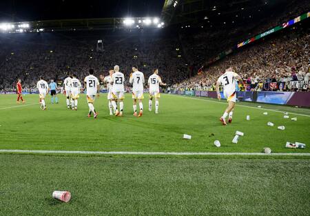 Alemania vs Dinamarca, Eurocopa. Foto: Reuters