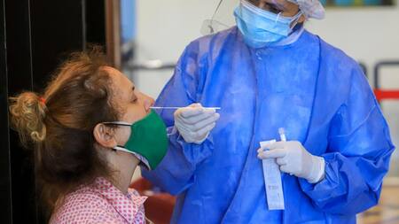 Testeos coronavirus en Argentina, NA.