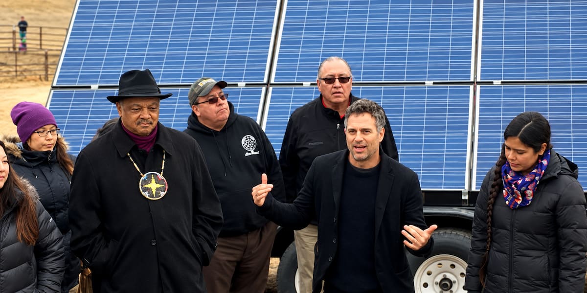 Mark Ruffalo y su granja ecológica de 20 hectáreas.