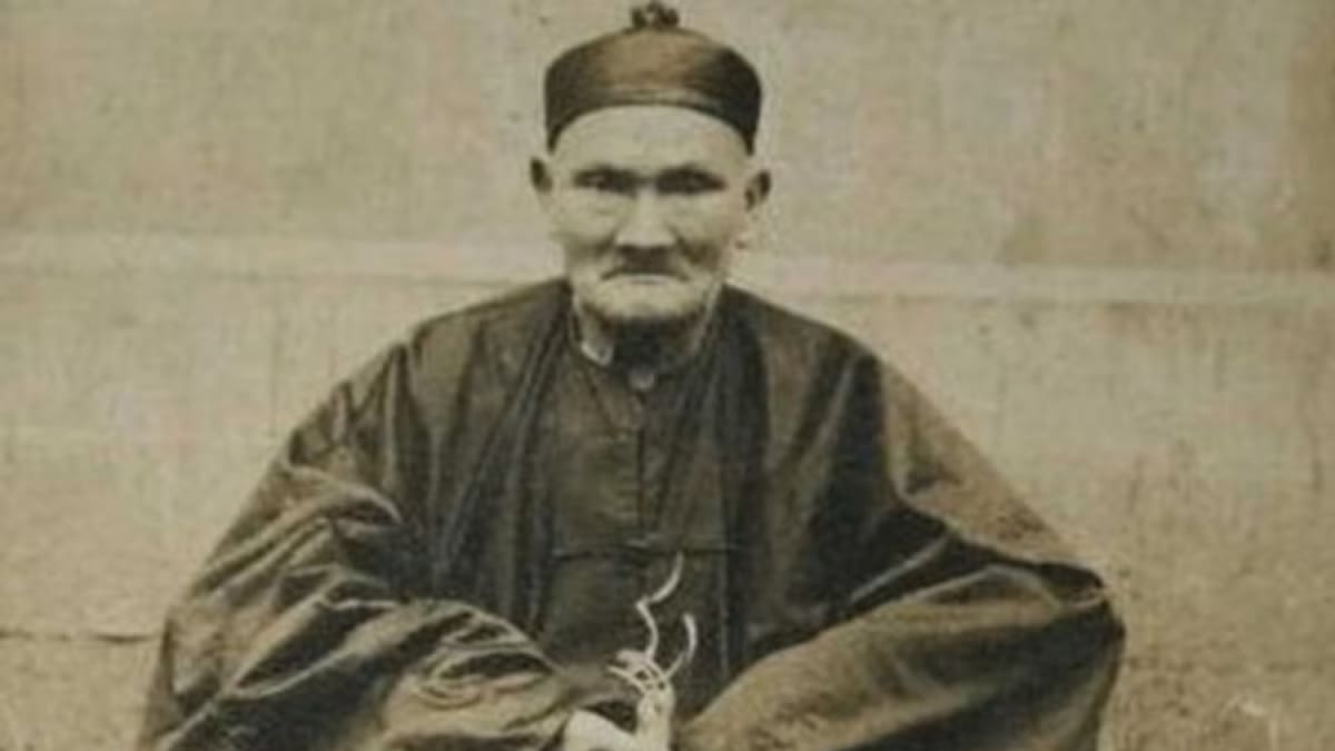 Li Ching-Yuen, el hombre que vivió 256 años. Fuente: X