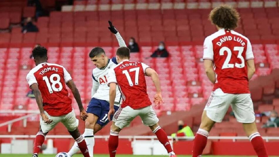 Erik Lamela ganó el premio Puskás al mejor gol del 2021, REUTERS