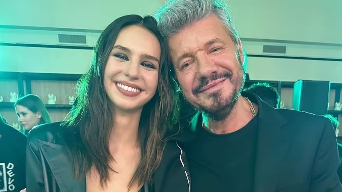 Marcelo y Juanita Tinelli.