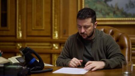 Volodímir Zelenski, presidente de Ucrania. Foto: NA.