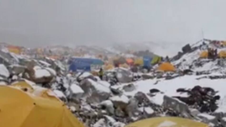 Avalancha en el Everest