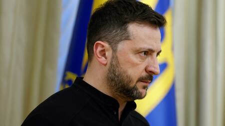 Volodímir Zelenski, presidente de Ucrania. Foto: Reuters/Alina Smutko.