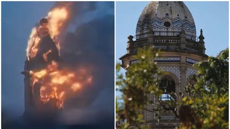 La escena del Eternauta con la cúpula incendiada