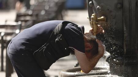 Ola de calor en Europa, peligro por alerta roja. Foto: EFE
