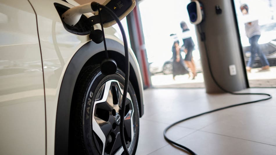 Autos eléctricos de China. Foto: Reuters