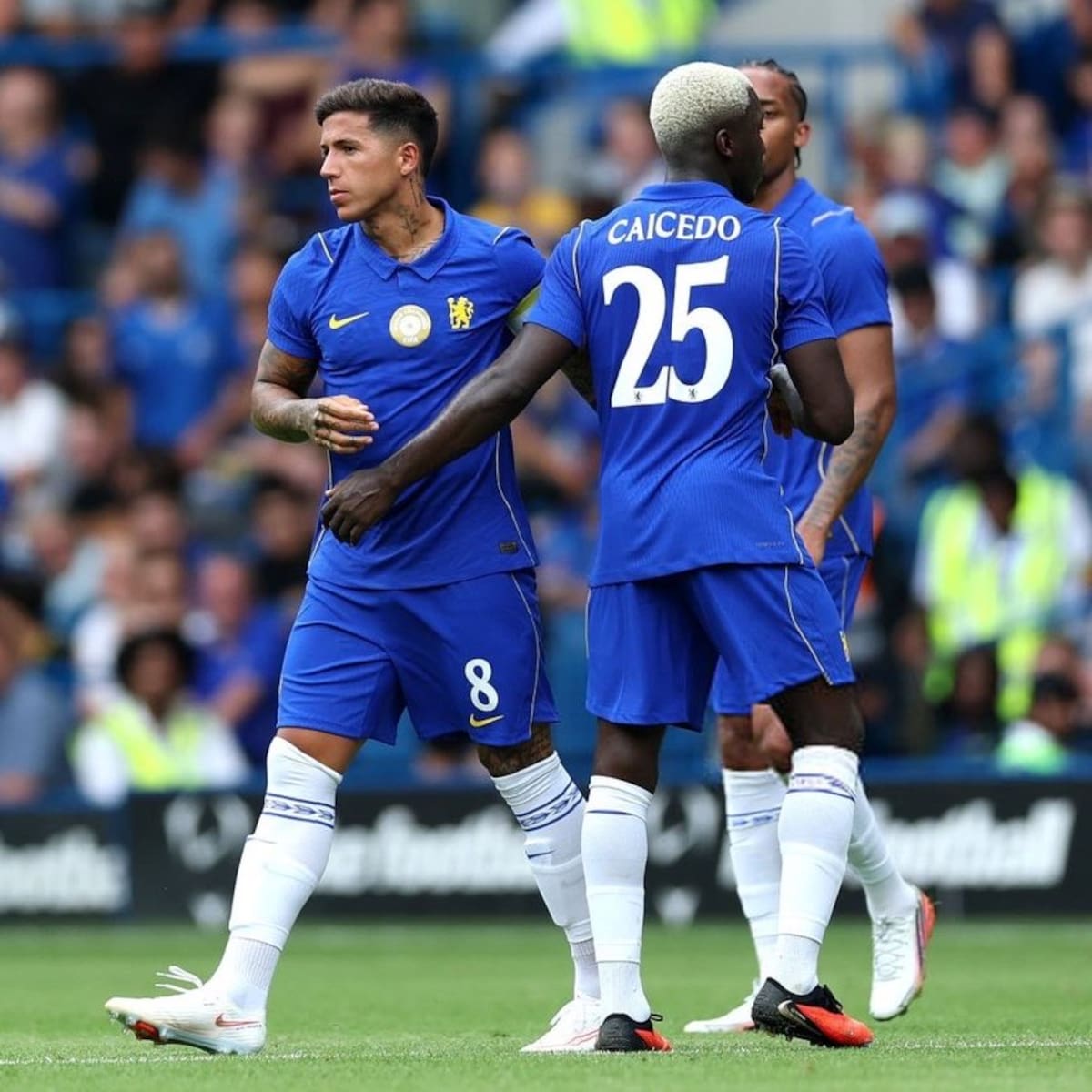 Enzo Fernández en el Chelsea.