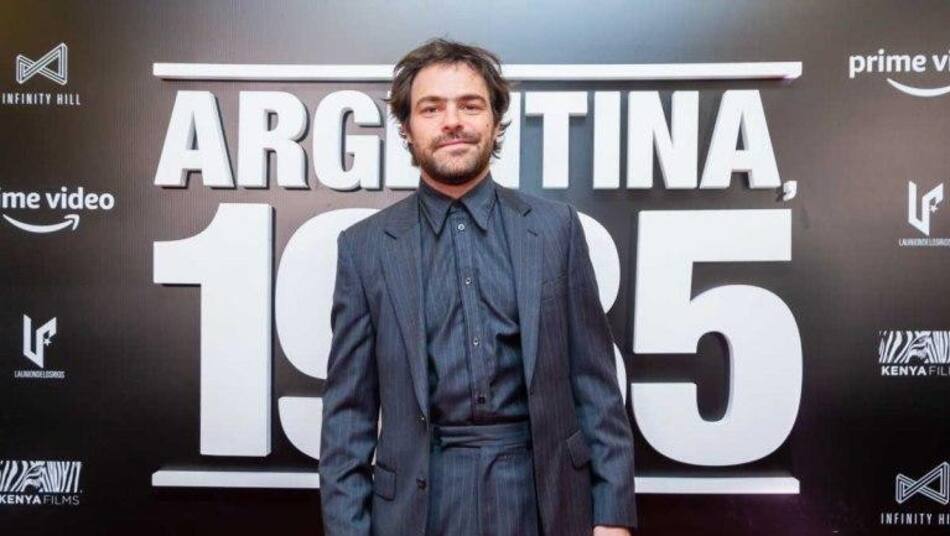 Peter Lanzani, protagonista de "Argentina, 1985". Foto: NA.