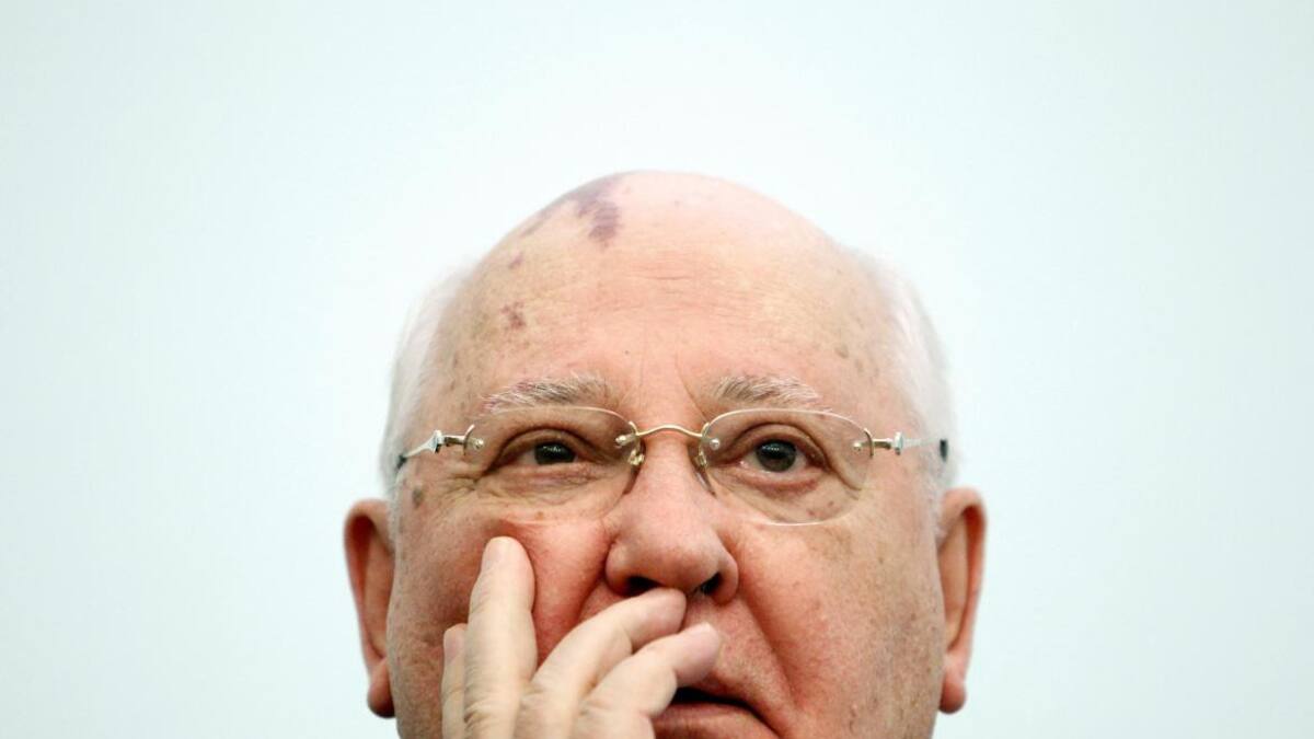 Mijail Gorbachov. Foto: REUTERS.
