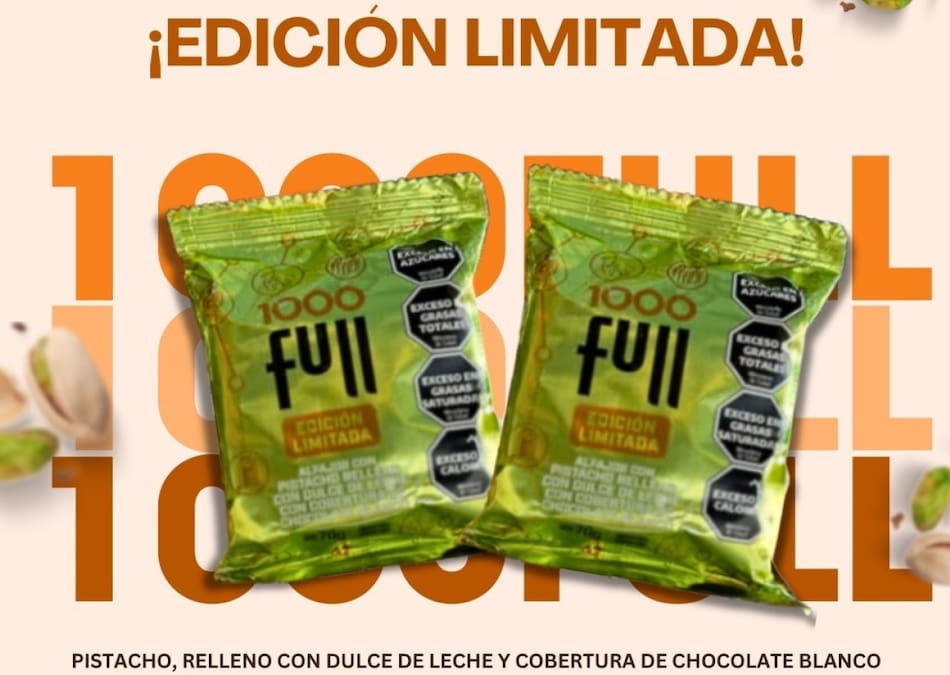 El alfajor de pistacho que lanzó YPF. Foto: Instagram @ypfeljumeal