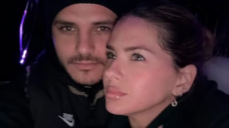 Mauro Icardi y la China Suárez.