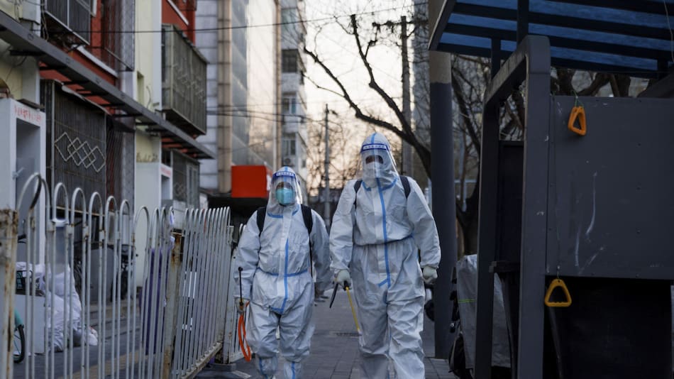 Coronavirus en China. Foto: Reuters/Thomas Peter