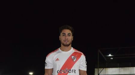Ezequiel Cirigliano debutó en el River Senior. Foto: Twitter.