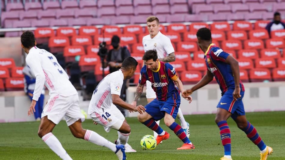 Barcelona vs Real Madrid, Lionel Messi, fútbol español, NA
