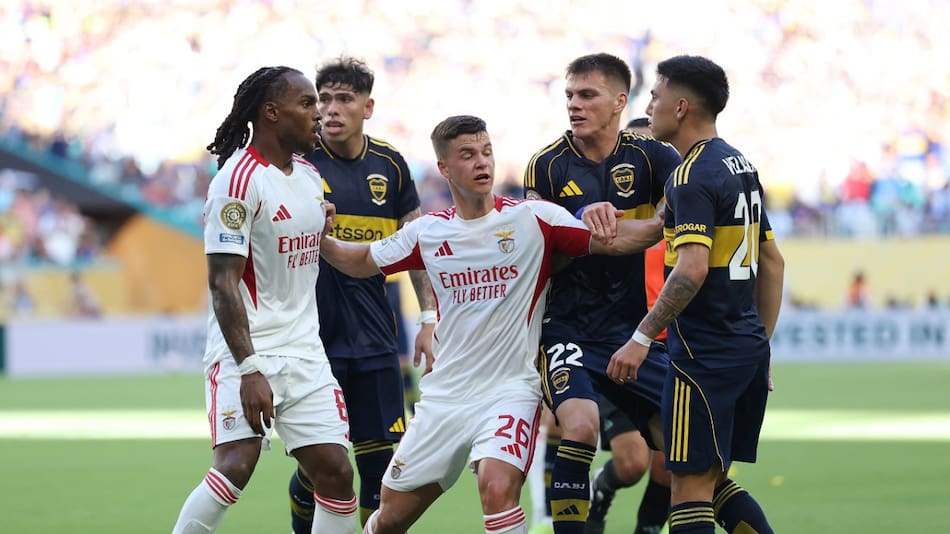 Boca Juniors vs. Benfica; Mundial de Clubes. Foto: Reuters (Hannah Mckay)