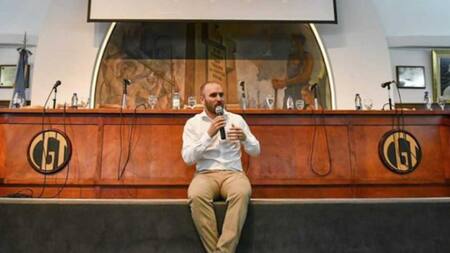 Martín Guzmán, ministro de Economía de Argentina, CGT, NA