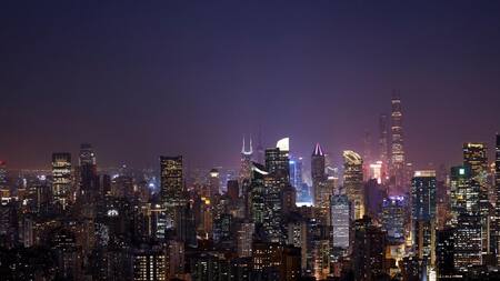 Eclipse Lunar desde Shangai, China. Reuters.