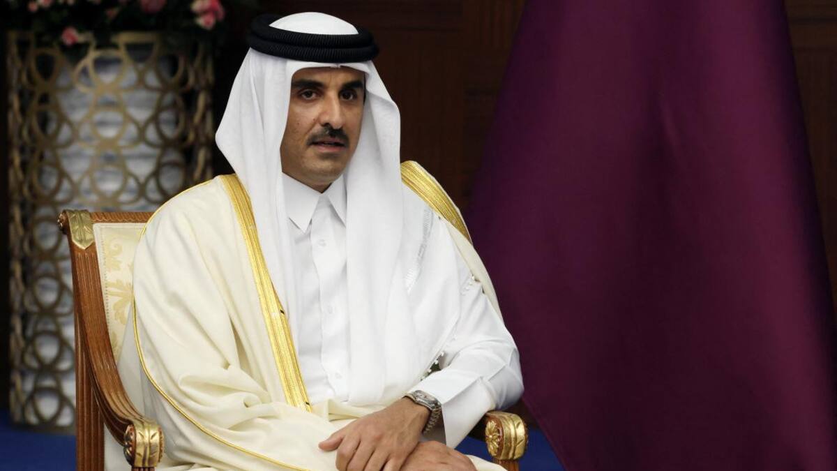 Emir de Qatar. Foto: Reuters.