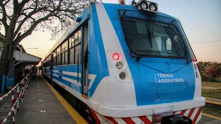 Tren, transporte público. Foto: NA