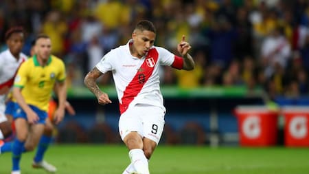Gol de Paolo Guerrero, Brasil vs Perú - Copa América Reuters