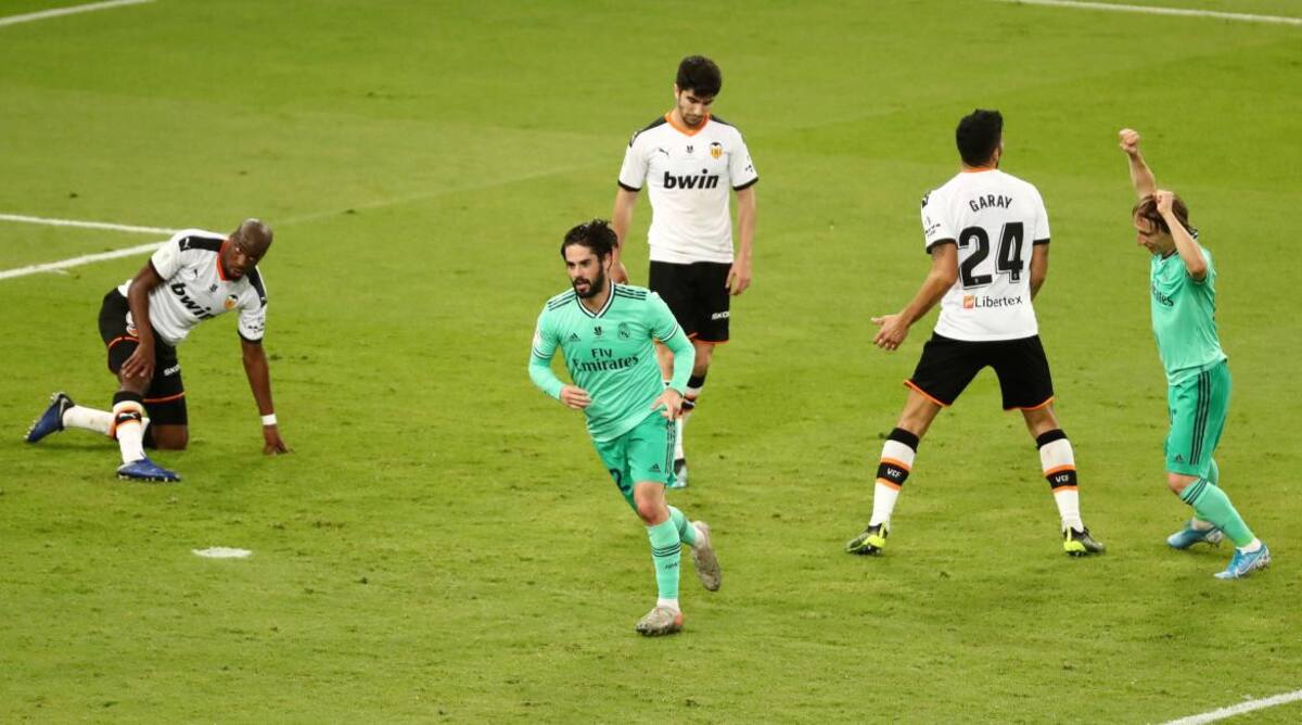 Festejo del Real Madrid ante Valencia por la Supercopa de España, REUTERS